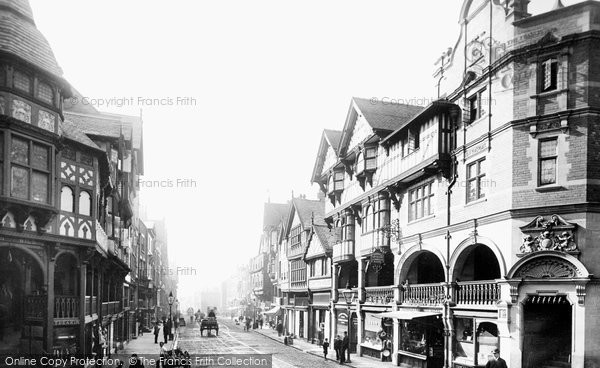 Photo of Chester, Bridge Street 1895