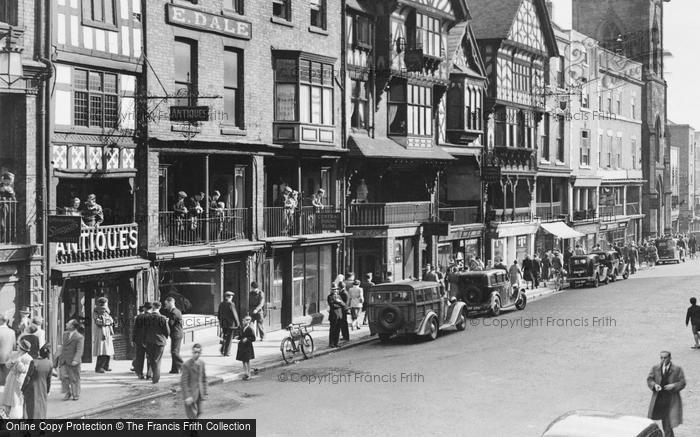Photo of Chester, Bridge Street c.1950