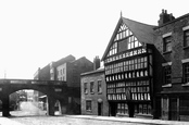 Bridge Street, The Bear And Billet Inn 1888, Chester