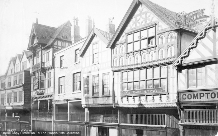 Photo of Chester, Bridge Street, Ye Olde Crypt 1891