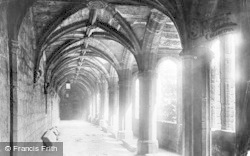 Cathedral, Arcading In Cloisters 1895, Chester