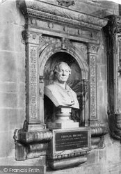 Cathedral, Bust Of Thomas  Brassey 1895, Chester