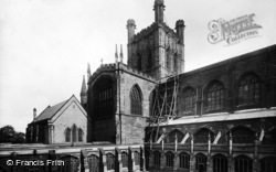 Cathedral, Cloister Court 1923, Chester