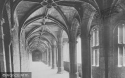 Cathedral, Cloisters 1923, Chester