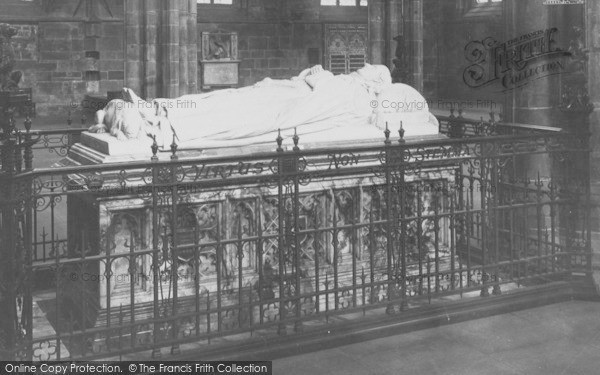 Photo of Chester, Cathedral, Duke Of Westminster's Monument 1903