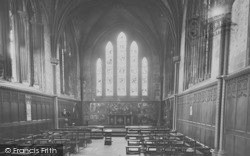 Cathedral, Lady Chapel 1923, Chester