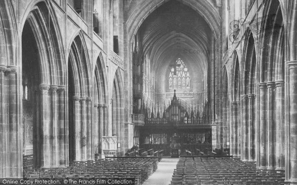Photo of Chester, Cathedral, Nave East 1903