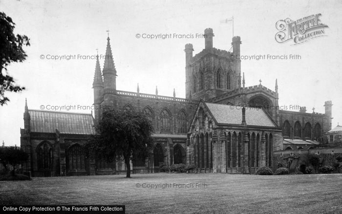 Photo of Chester, Cathedral, North Side 1923