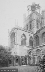 Cathedral, North Transept 1895, Chester