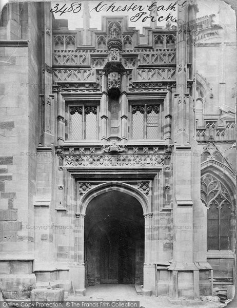 Photo of Chester, Cathedral Porch c.1866