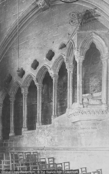 Photo of Chester, Cathedral, Pulpit In Refectory 1903