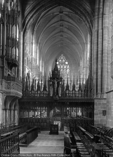 Photo of Chester, Cathedral, Rood Screen 1914