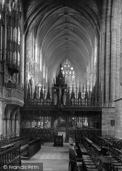 Cathedral, Rood Screen 1914, Chester