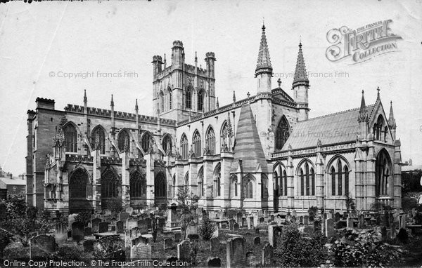 Photo of Chester, Cathedral South East c.1877
