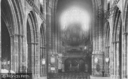 Cathedral, South Transept 1903, Chester