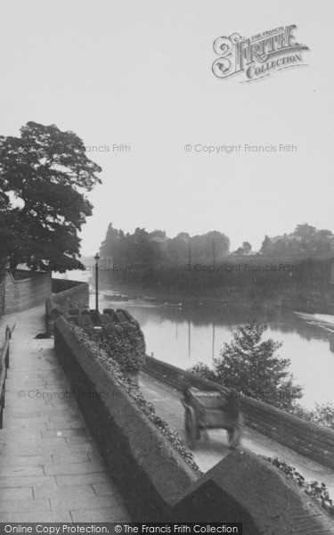 Photo of Chester, City Wall c.1930