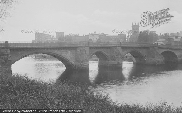 Photo of Chester, Dee Bridge 1923