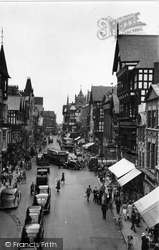 East From Eastgate 1949, Chester
