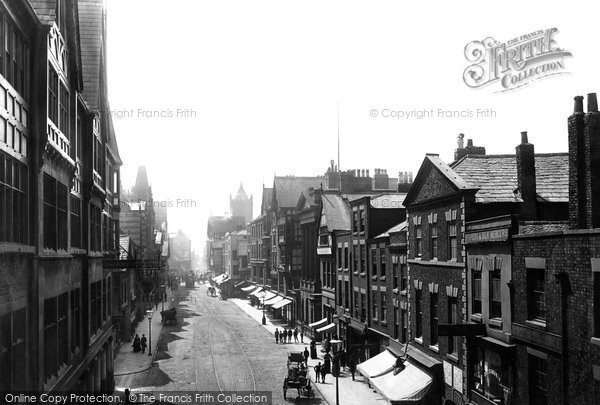 Photo of Chester, Eastgate Street 1891