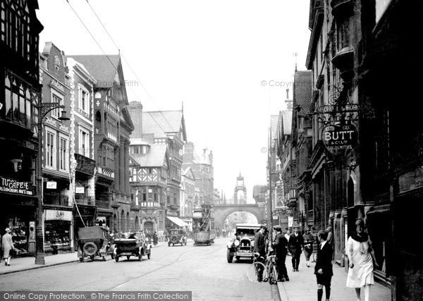 Photo of Chester, Eastgate Street c.1929