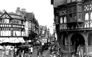 Chester, Eastgate Street c1950