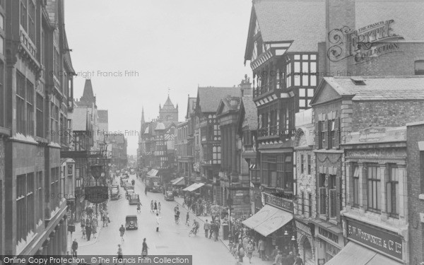 Photo of Chester, Eastgate Street c.1950