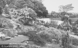Grosvenor Park And River Dee c.1960, Chester