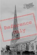 Chester-Le-Street, Church From The South East c.1884, Chester-Le-Street