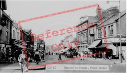 Chester-Le-Street, Front Street c.1955, Chester-Le-Street