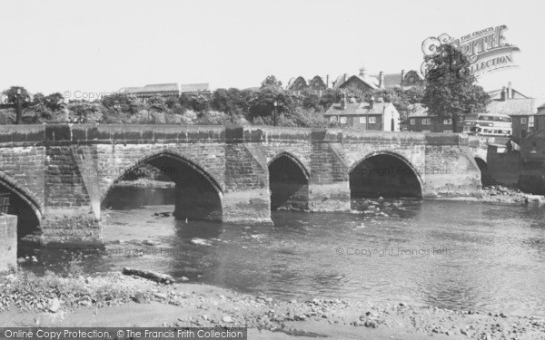Photo of Chester, Old Bridge c.1960