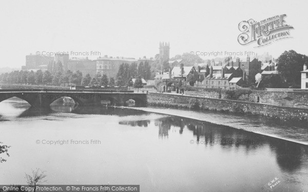 Photo of Chester, Old Dee Bridge And Castle c.1930