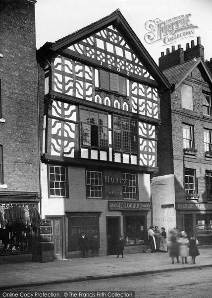 Photo of Chester, Old House, Bridge Street c.1930