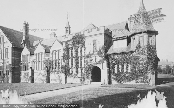 Photo of Chester, Queen's School 1891