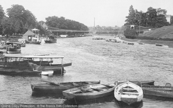 Photo of Chester, River Dee 1914