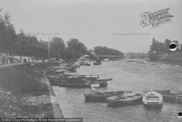 Photo of Chester, River Dee And Groves 1914