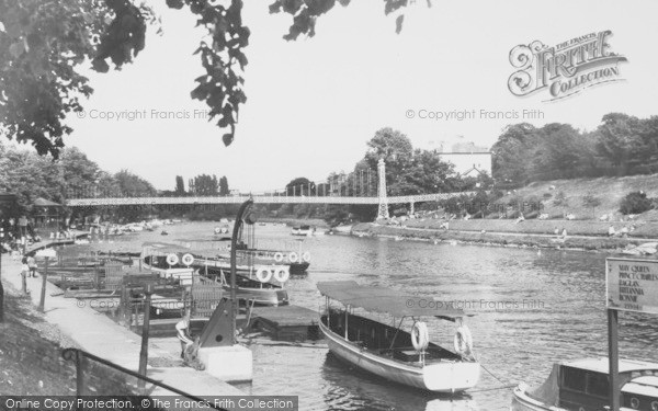 Photo of Chester, River Dee c.1960