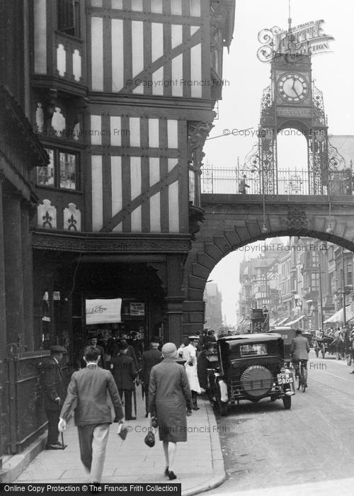 Photo of Chester, Shopping In Foregate Street 1929