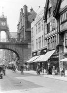 Shops In Foregate Street 1929, Chester