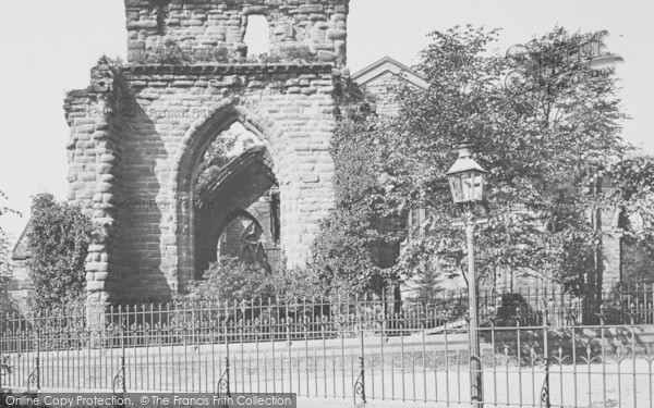 Photo of Chester, St John's Church 1888