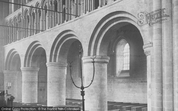 Photo of Chester, St John's Church Interior 1888
