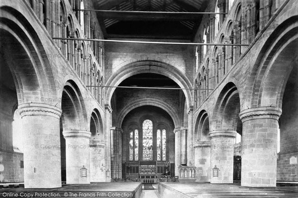 Photo of Chester, St John's Church, Nave East 1895
