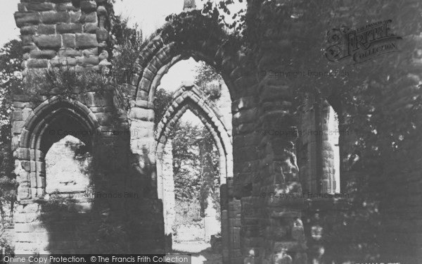 Photo of Chester, St John's Church Ruins c.1930