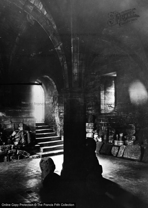 Photo of Chester, St John's Crypt c.1930