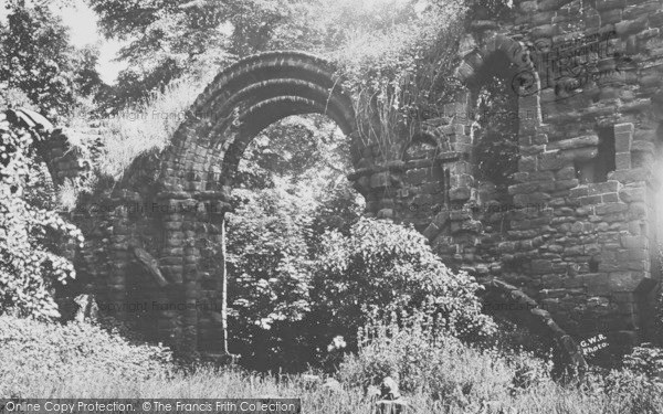 Photo of Chester, St John's Ruins c.1930