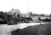 St Paul's Church And River Dee 1914, Chester