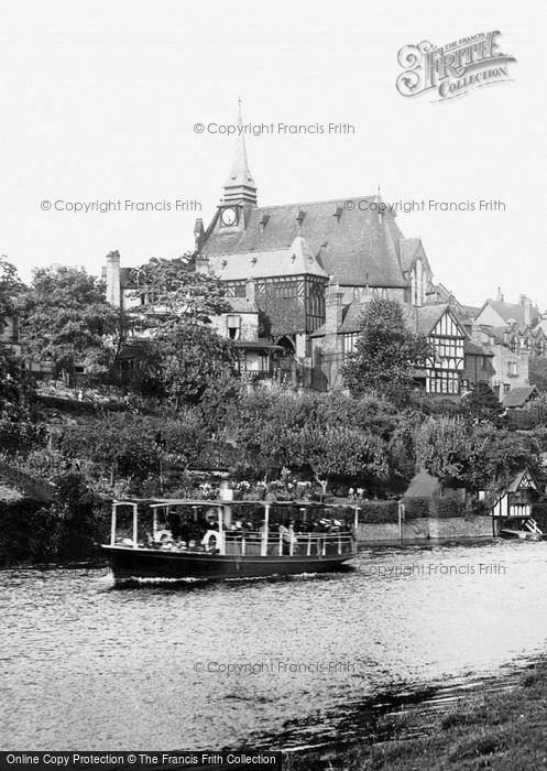 Photo of Chester, St Paul's Church And River Dee 1914