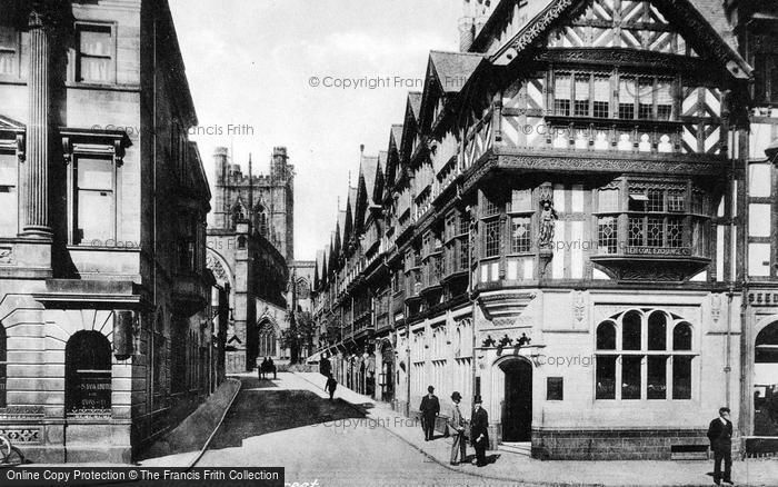 Photo of Chester, St Werburgh Street 1900