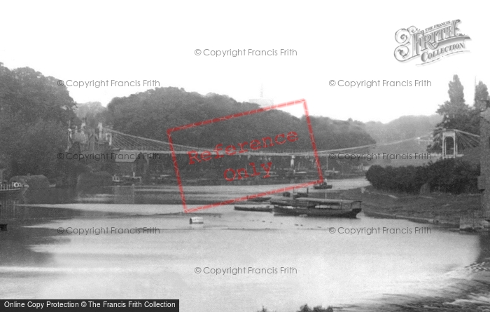 Photo of Chester, Suspension Bridge 1891