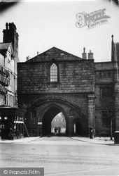 The Abbey Gateway c.1930, Chester