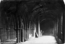 The Cathedral Cloisters 1888, Chester